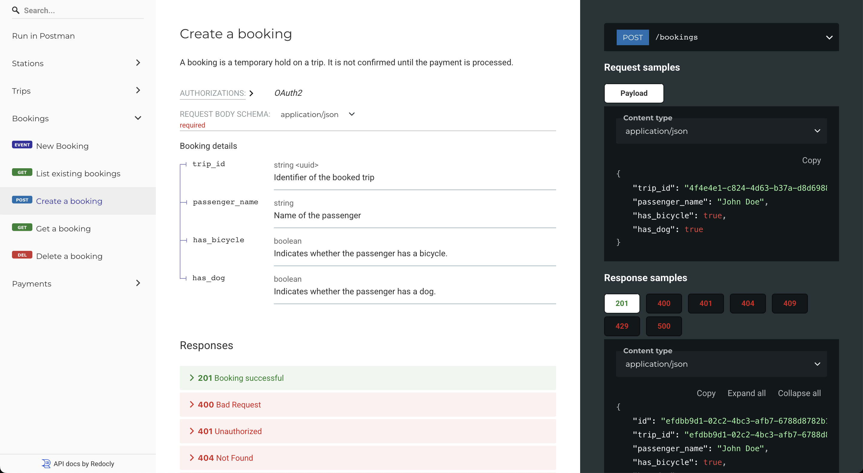 Redoc UI